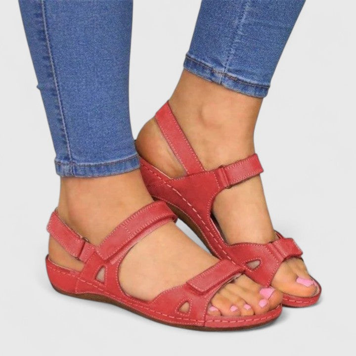 Emilia | Women's orthopedic sandals with ankle strap and comfort