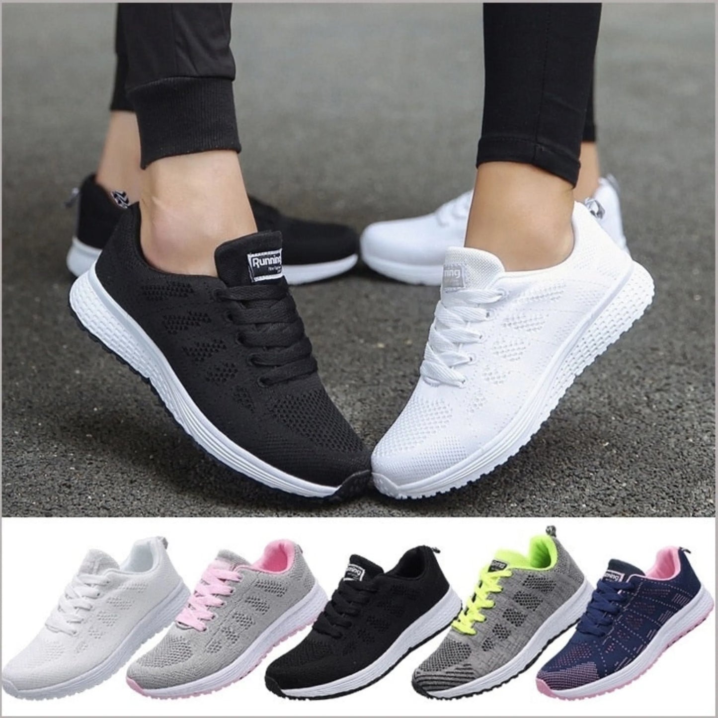 Mirella | Damen Freizeitschuhe mit ergonomischer Sohle