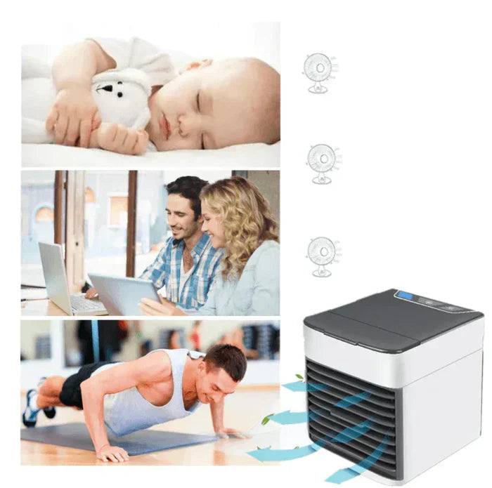Orvexa | Tragbarer Mini-Luftkühler mit Ventilator