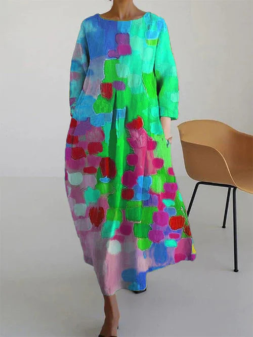 Annelie Robe Fleurie – Leichtes Sommerkleid aus Baumwolle