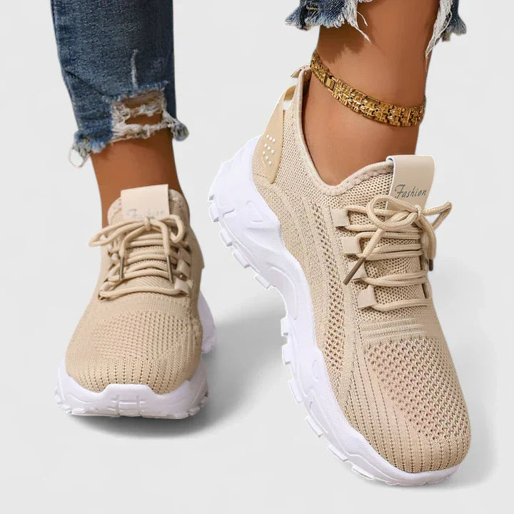 Frauke | Leichte Damen Sneaker mit Schnürung | Sneaker