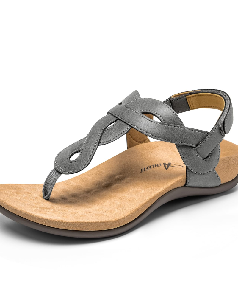 Luisa | Women's toe separators with arch support and T-strap