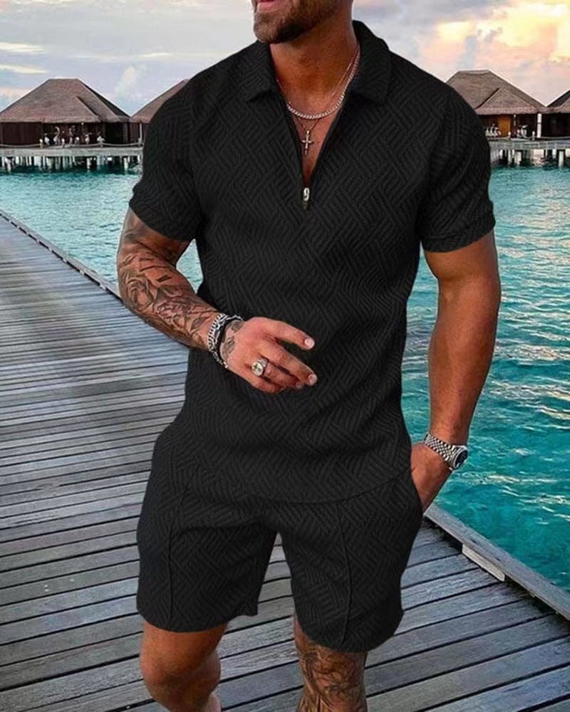 Eckart | Herren-Set mit Kurzarmshirt und passenden Shorts