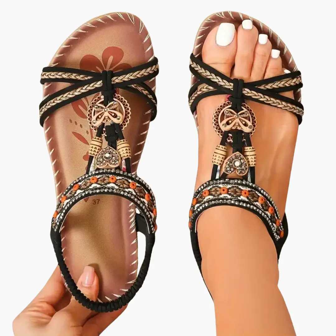 Karin| Women's Orthopedic Sandals with Flexible Fit and Support Sole