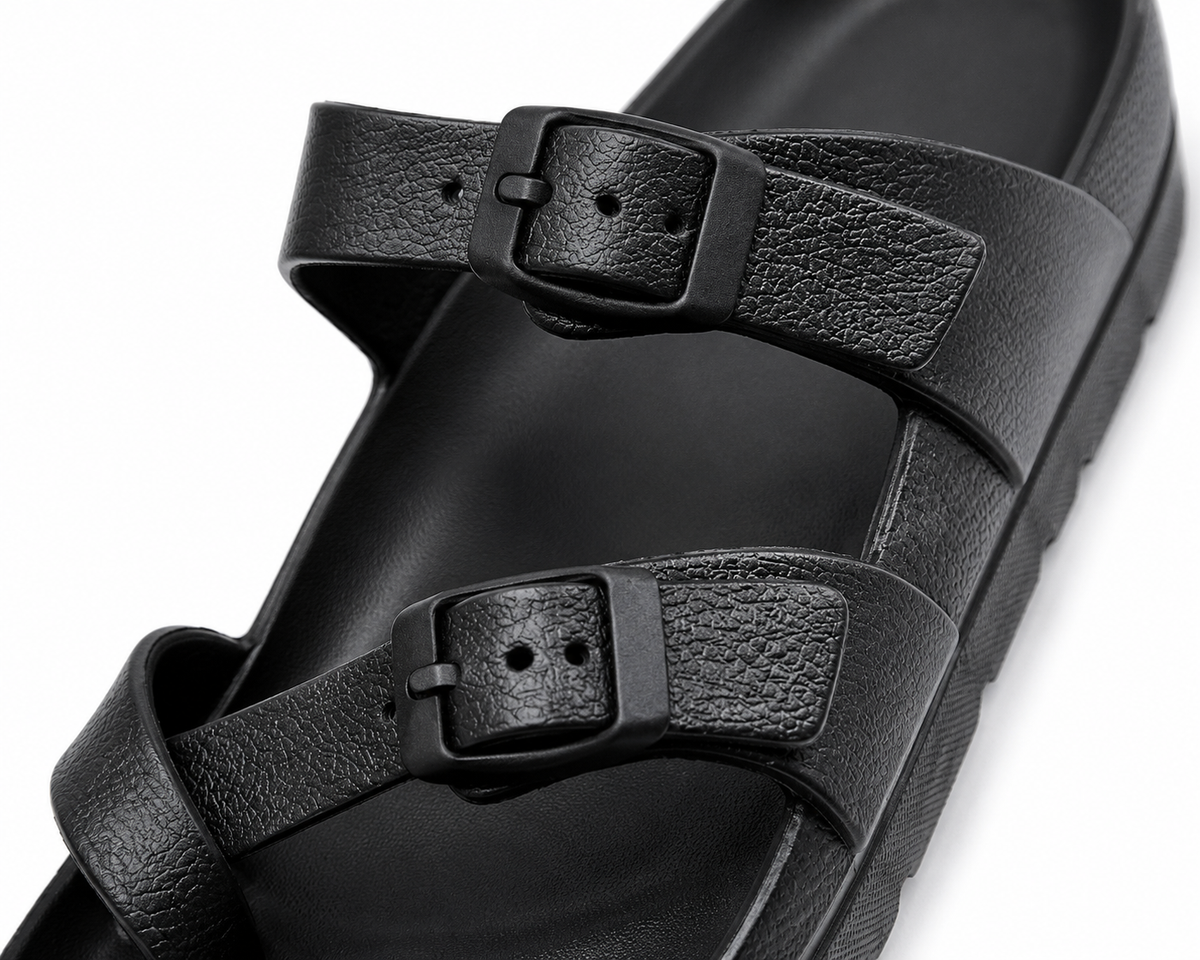 Frieda | Damen Slides mit Plateausohle und Fußgewölbestütze