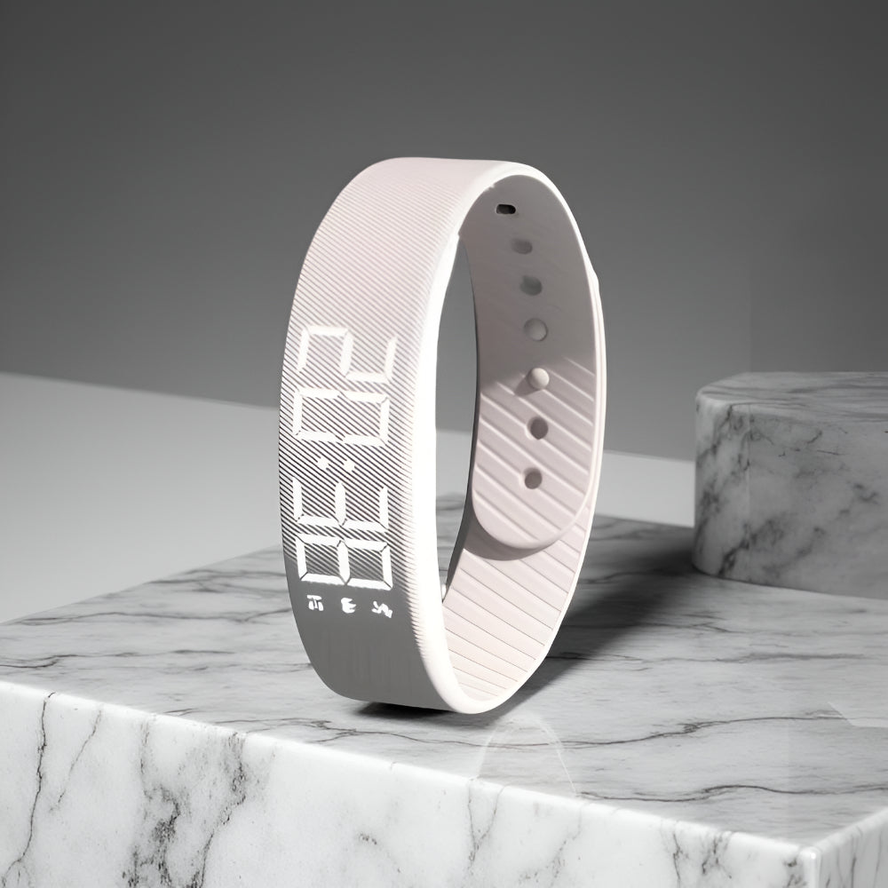Schorsch | Wasserdichte LED Sport-Armbanduhr