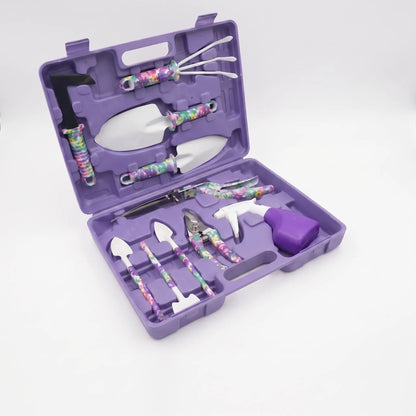 Bloomora | Garden tool set with storage case and accessories