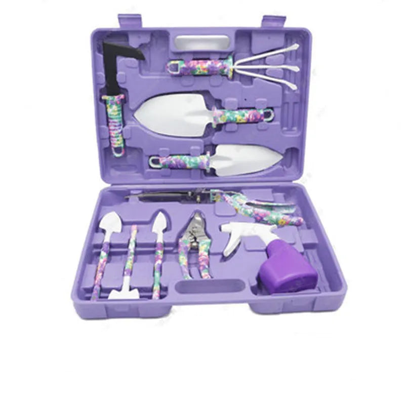 Bloomora | Garden tool set with storage case and accessories