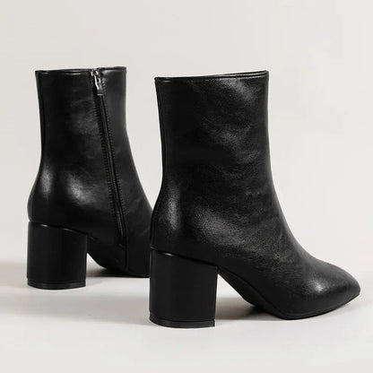 Anita | Damen elegante comfortabele Stiefeletten mit Absatz