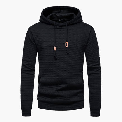 Marco | Herren bequemer Kapuzenpullover mit strukturierter Optik