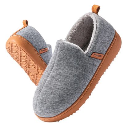 Verena | Damen warme Hauseschuhe mit rutschfester Sohle und Plüschfutter