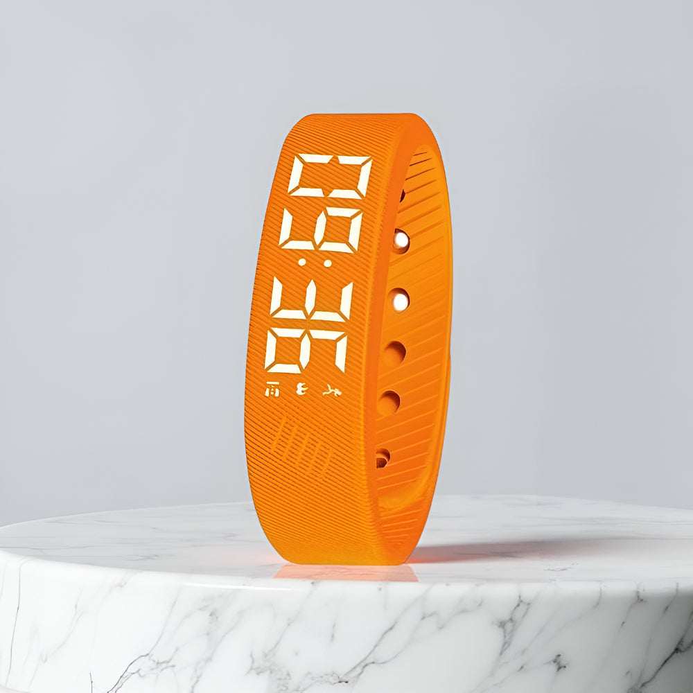 Schorsch | Wasserdichte LED Sport-Armbanduhr