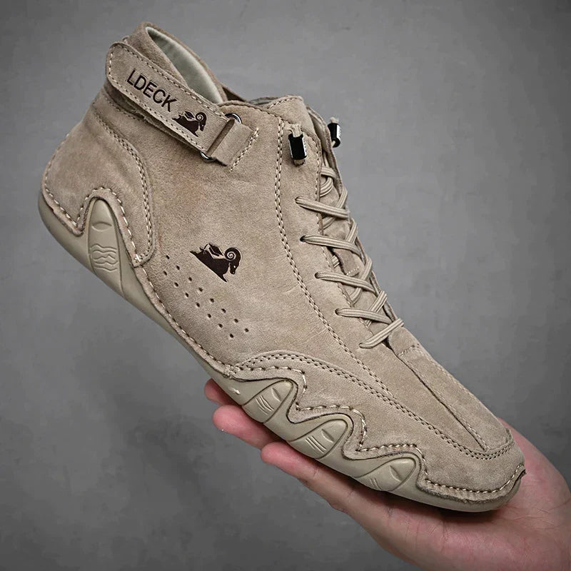 Rico | wasserdichte Barfußschuhe mit Knöchelschutz und Schnürung