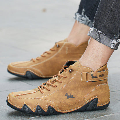 Rico | wasserdichte Barfußschuhe mit Knöchelschutz und Schnürung