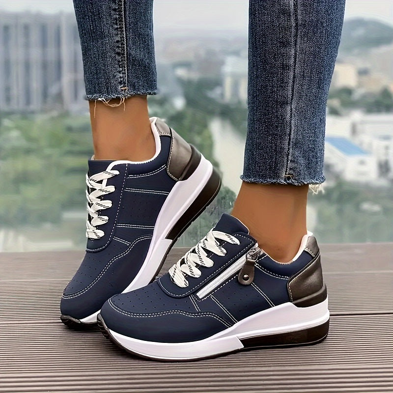 Dariae | orthopädische Sneaker mit Schnürung und dicker Sohle