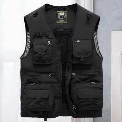 Livia | Weste mit Mehrtaschendesign und Netzfutter