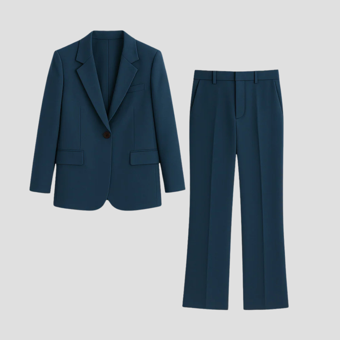 Henriette | Formal women's suit with long blazer and trousers | Modern