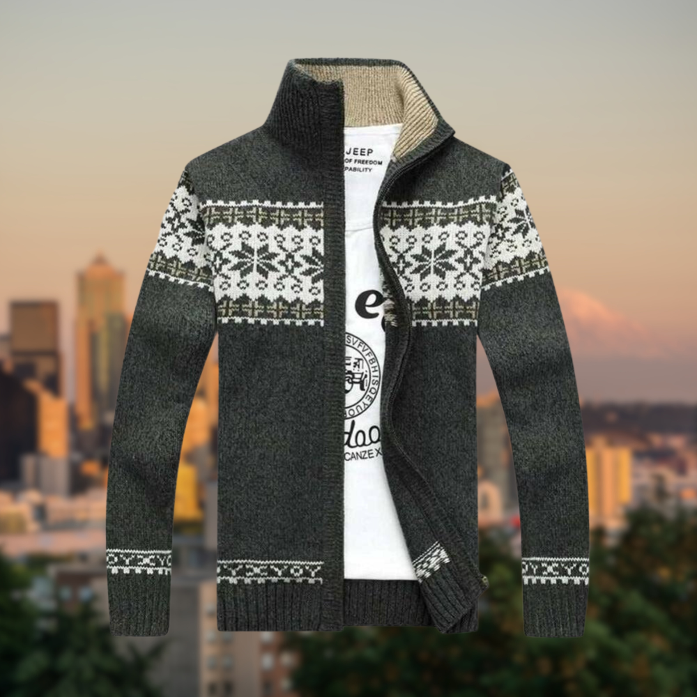 Kilian | Pullover con collo rialzato e cerniera