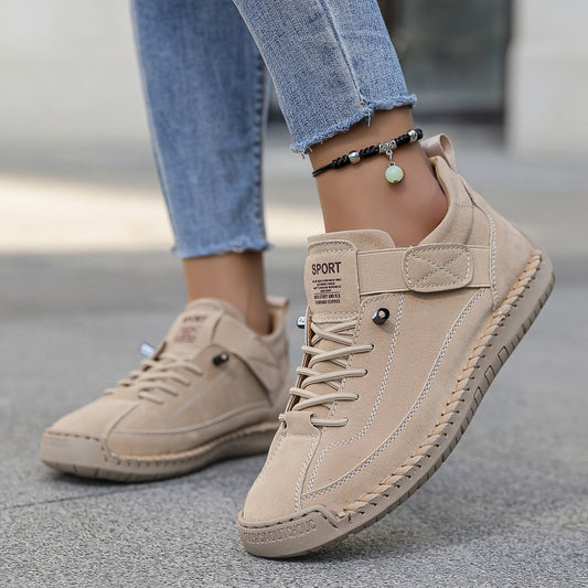 Annette | Damen Plateau-Sneaker mit Schnürung
