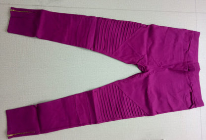 Seraina | Figurbetonte Leggings mit strukturierter Kniepartie