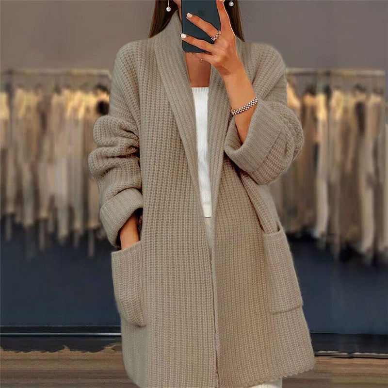 Esmara | Cardigan aperto sul davanti da donna con tasche | Maniche lunghe