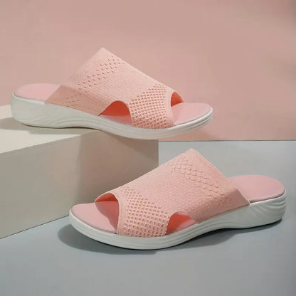 Nadine | Women's orthopedic slides with slip-on and open design