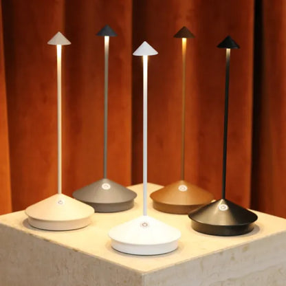 Brenik | Kabellose LED-Tischleuchte mit Touch-Steuerung und Akku