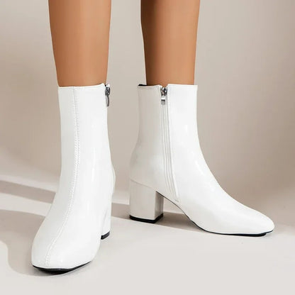 Anita | Damen elegante comfortabele Stiefeletten mit Absatz