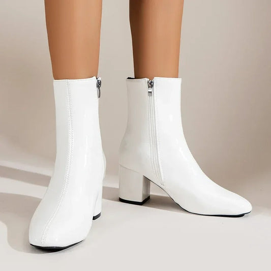 Anita | Damen elegante comfortabele Stiefeletten mit Absatz