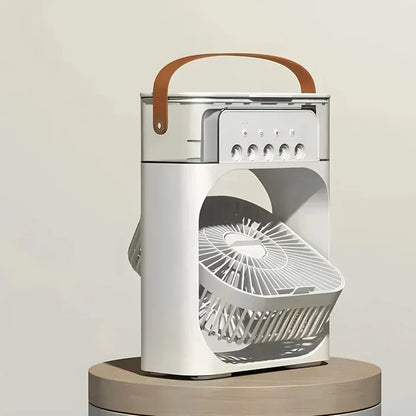 Kalyxo | Tragbarer Luftkühler mit LED-Beleuchtung und Ventilator