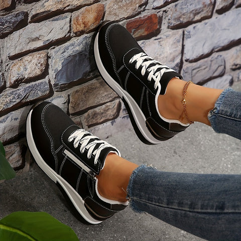Dariae | orthopädische Sneaker mit Schnürung und dicker Sohle