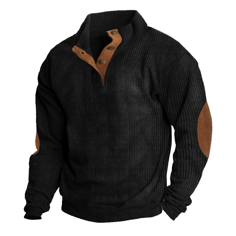 Bruno | Pullover da uomo per attività all’aperto con abbottonatura