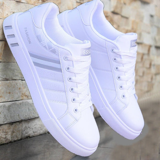 Adelheid | Sporty Sneakers with Striped Design