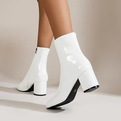 Anita | Damen elegante comfortabele Stiefeletten mit Absatz