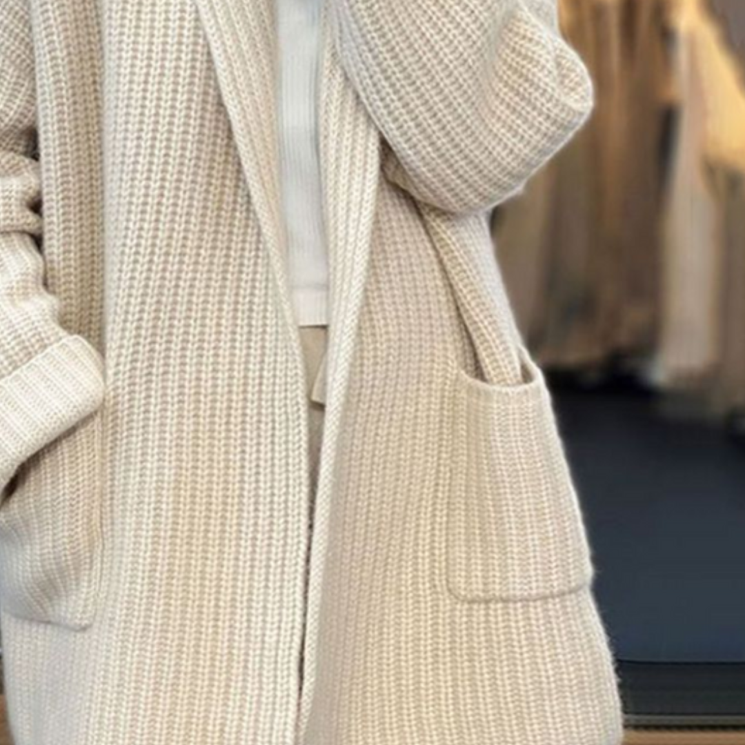 Esmara | Cardigan aperto sul davanti da donna con tasche | Maniche lunghe