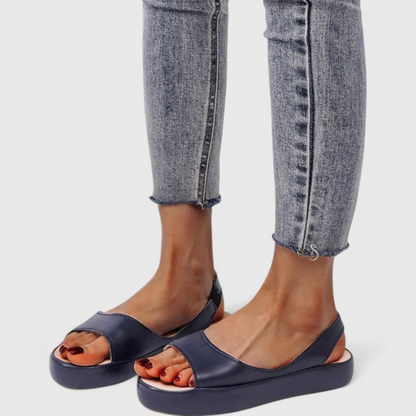 Marena | Women's sandals with platform sole and heel strap