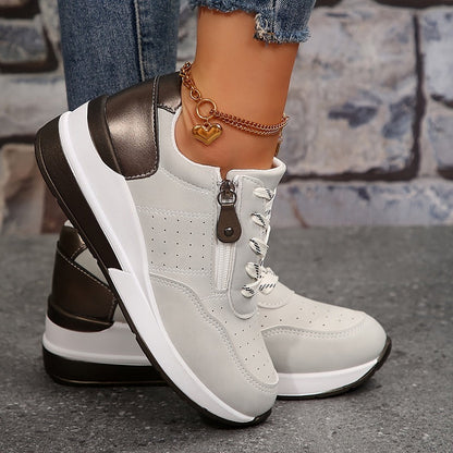 Dariae | orthopädische Sneaker mit Schnürung und dicker Sohle