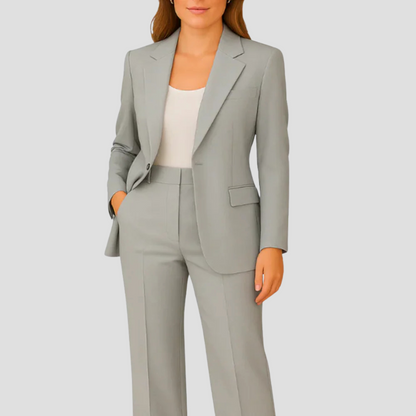 Henriette | Formal women's suit with long blazer and trousers | Modern