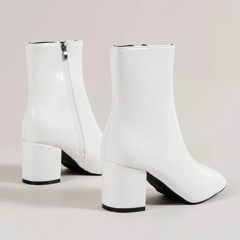 Anita | Damen elegante comfortabele Stiefeletten mit Absatz