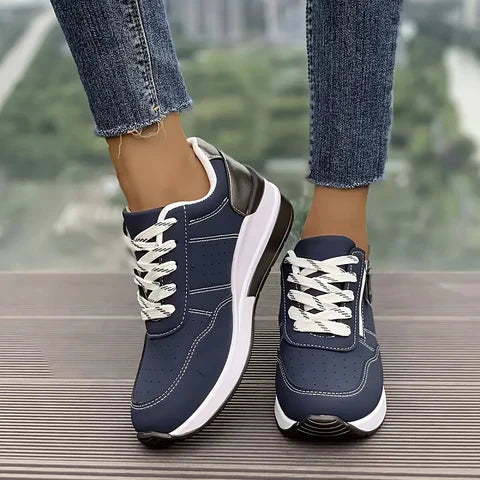 Dariae | orthopädische Sneaker mit Schnürung und dicker Sohle