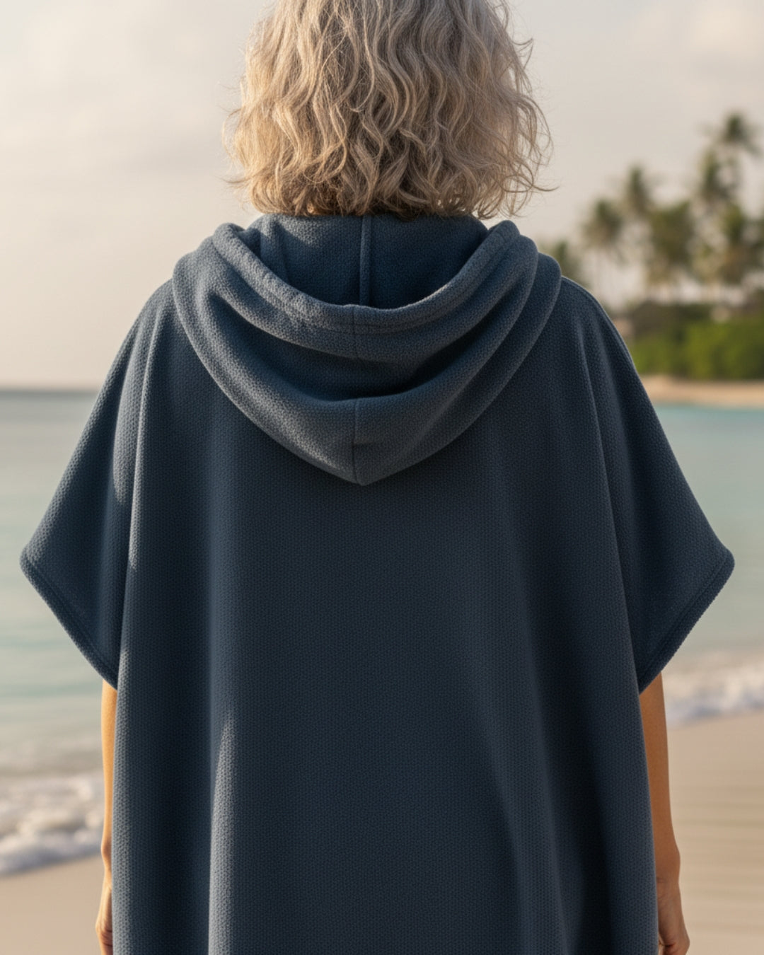 Rosalie | Sommerponcho Damen | Mit Kapuze
