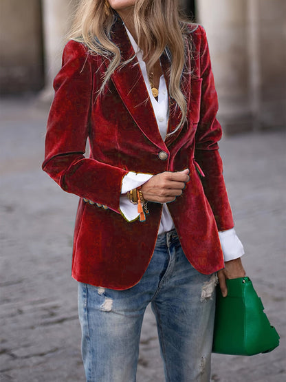 Carlotta | Blazer classico da donna con bottoni