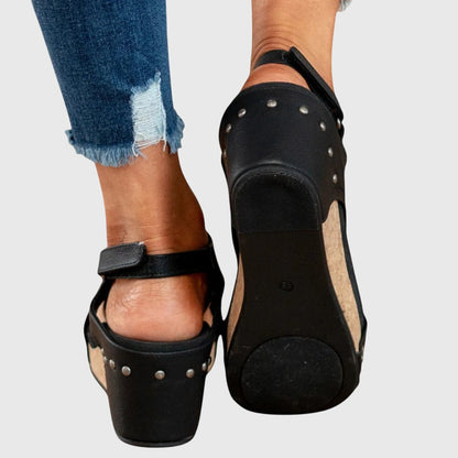 Ingrid | Women's orthopedic sandals with platform sole
