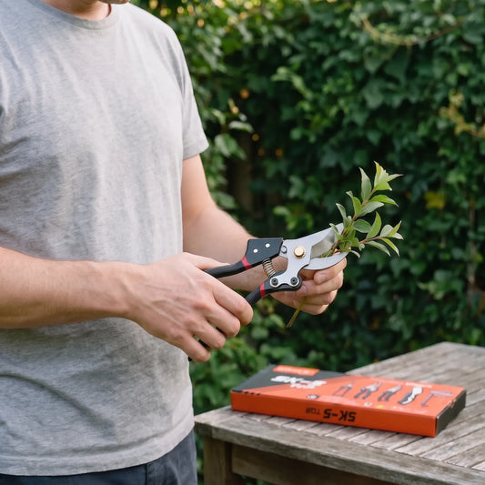 Rootique | Gartenwerkzeug-Set mit Gartensäge und Gartenscheren