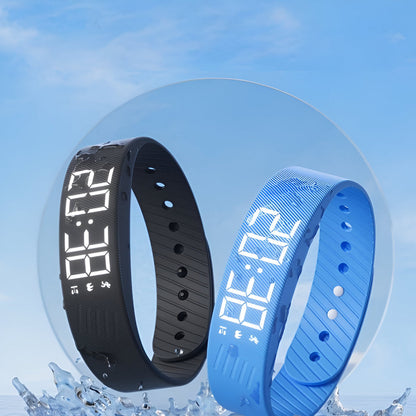 Schorsch | Wasserdichte LED Sport-Armbanduhr