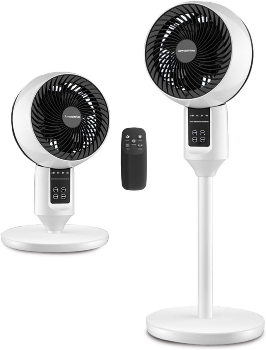 Veltrix | Höhenverstellbarer Standventilator mit Oszillation