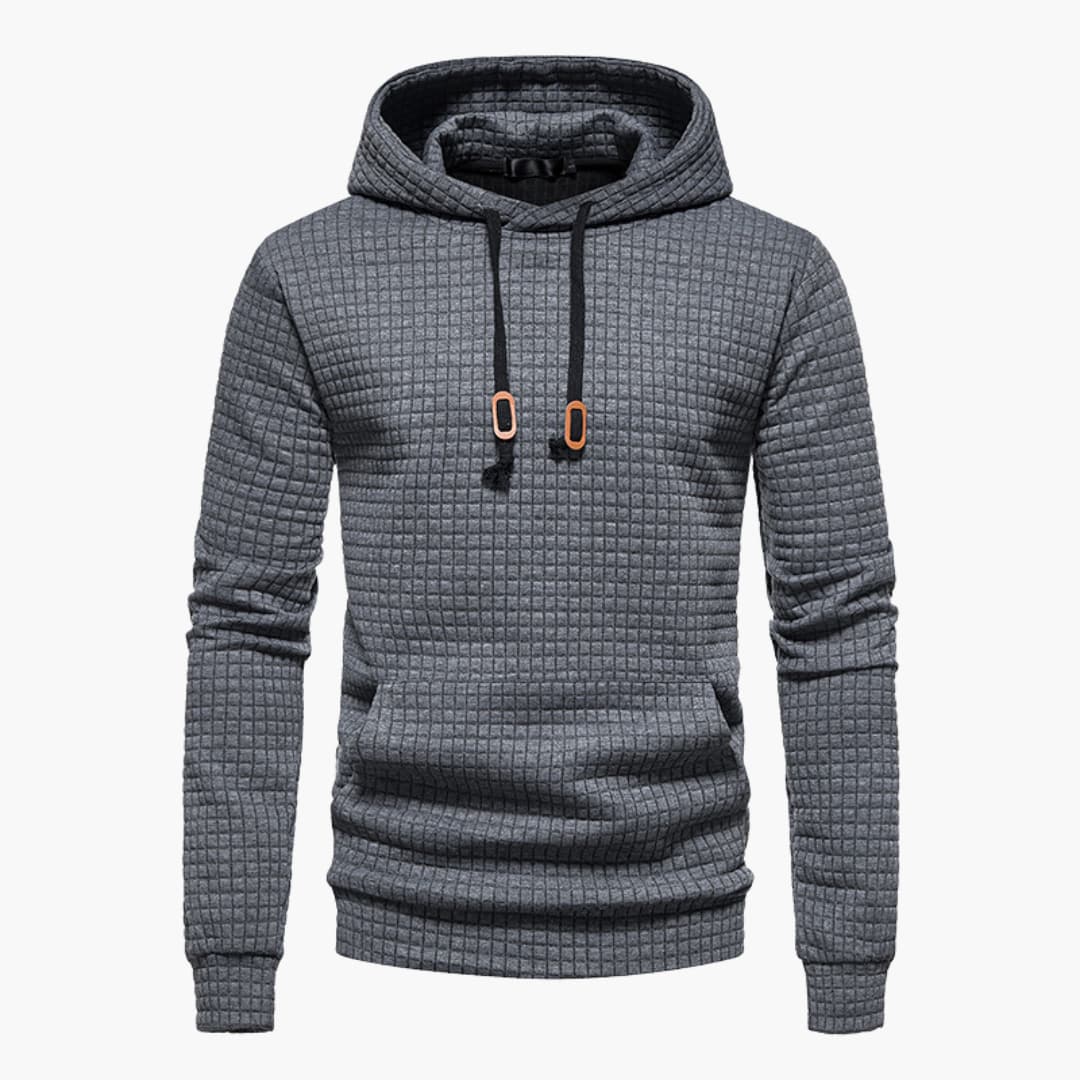 Marco | Herren bequemer Kapuzenpullover mit strukturierter Optik