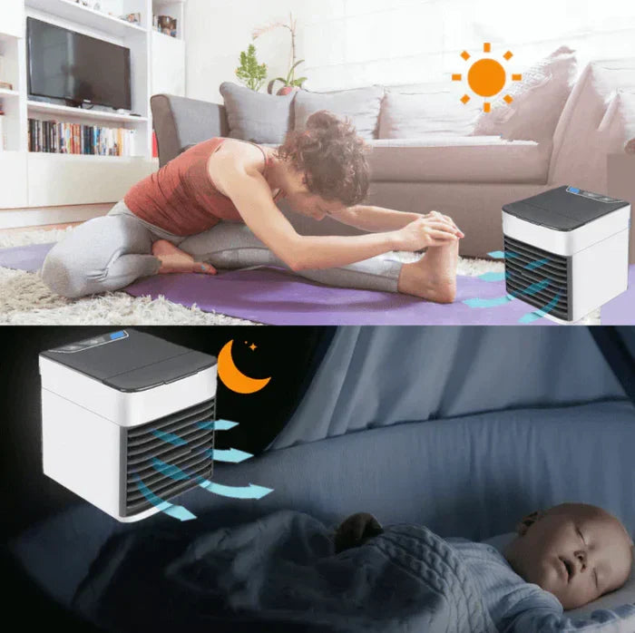 Orvexa | Tragbarer Mini-Luftkühler mit Ventilator