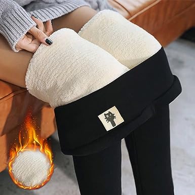 Fabienne | Damen Freizeit-Winterleggings mit warmem Innenfutter