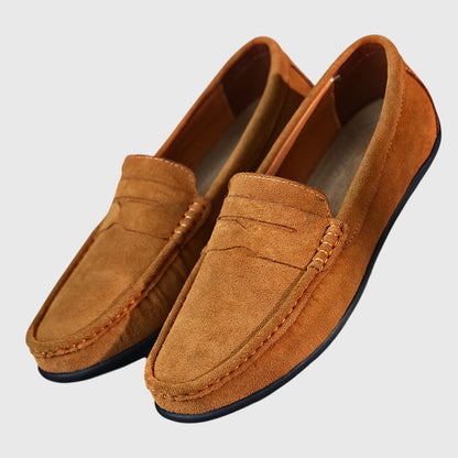 Romy | Damen orthopädische Slip-On Loafer mit Spange und Naht